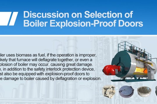 Discussion on Selection of Boiler Explosion-Proof Doors