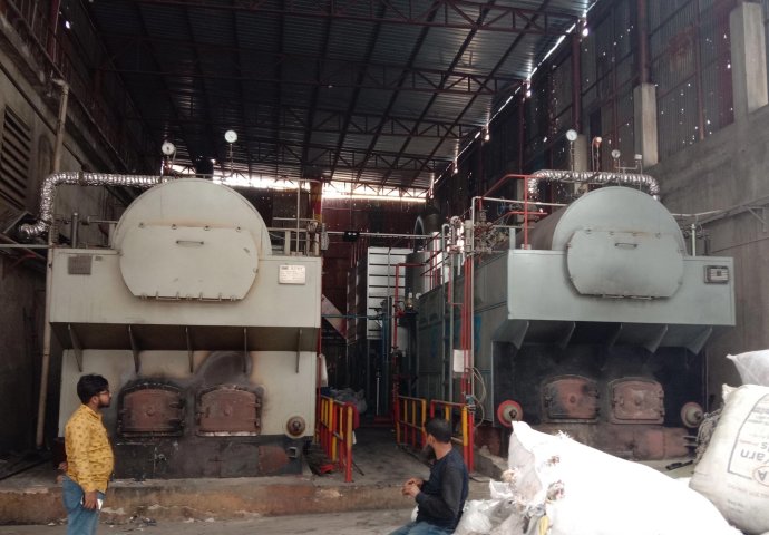 6T/h Waste Fabrics Fired Steam Boiler in Bangladesh